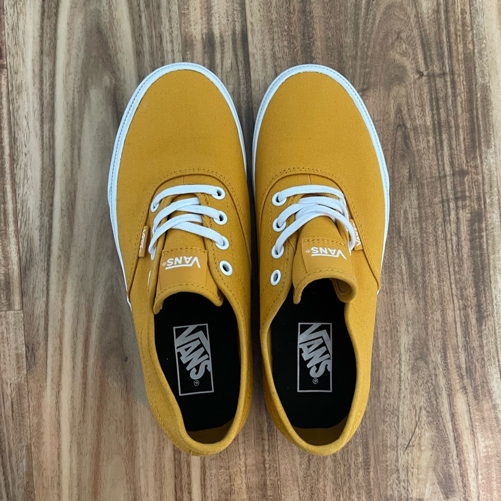 Vans Women's Vintage Yellow Duck Canvas Sneakers
